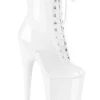 Pleaser USA Infinity-1020 9inch Pleaser Boots - Patent White 2 Pleaser USA Infinity-1020 9inch Pleaser Boots - Patent White -Radd Pole Wear Shop infinity 1020 w