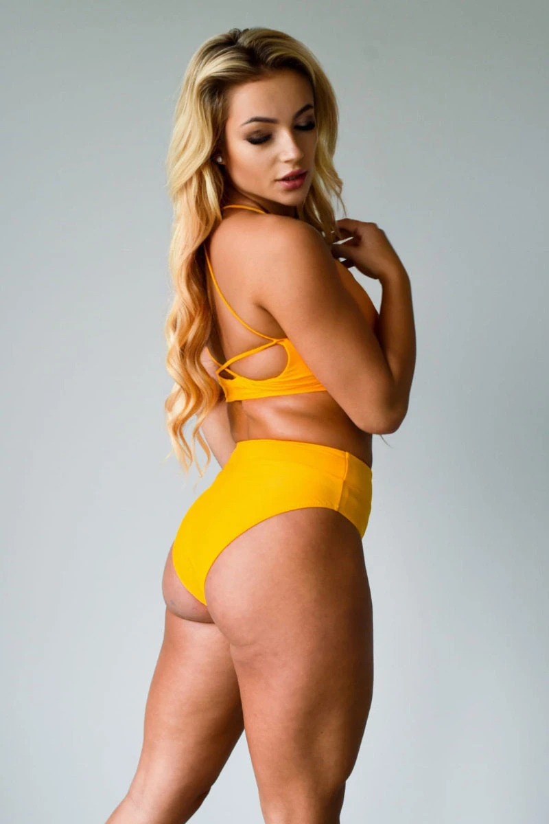 Pole Addict Isla Top - Mango 4 Pole Addict Isla Top - Mango - Image 2