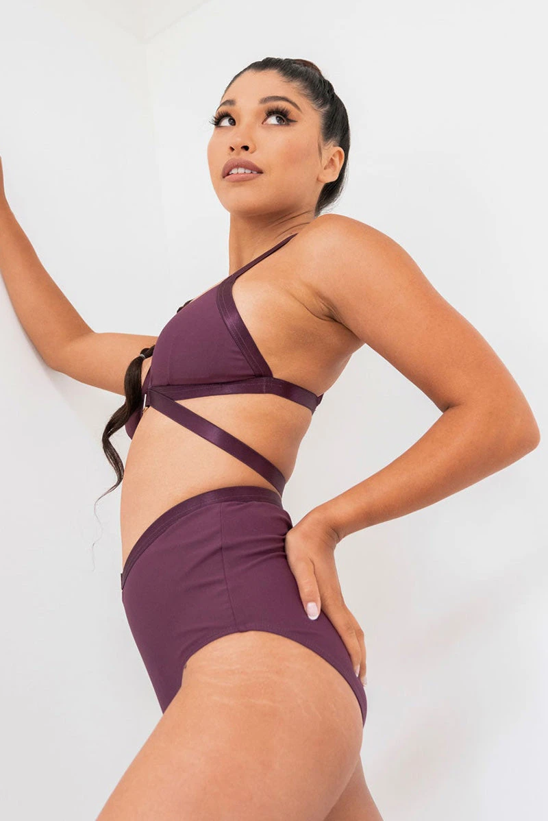 Lunalae Jemma Top - Recycled Mulberry 5 Lunalae Jemma Top - Recycled Mulberry - Image 3