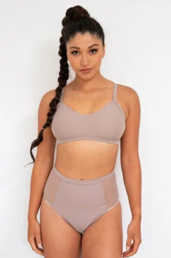 Lunalae Gigi Top - Recycled Mocha 8 Lunalae Gigi Top - Recycled Mocha -Radd Pole Wear Shop lunalae3