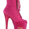 Pleaser USA Shoe Protectors - Hot Pink Lycra 1 Pleaser USA Shoe Protectors - Hot Pink Lycra -Radd Pole Wear Shop psp hplyr