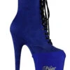 Pleaser USA Shoe Protectors - Royal Blue Lycra 1 Pleaser USA Shoe Protectors - Royal Blue Lycra -Radd Pole Wear Shop psp rybllyr