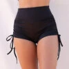 Lunalae High Waist Drawstring Bottoms - Recycled Black