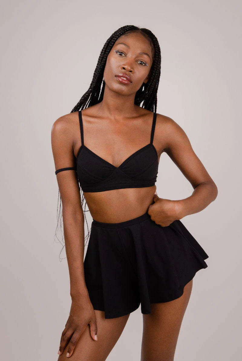 FANNA Wave Shorts - Black 3 FANNA Wave Shorts - Black