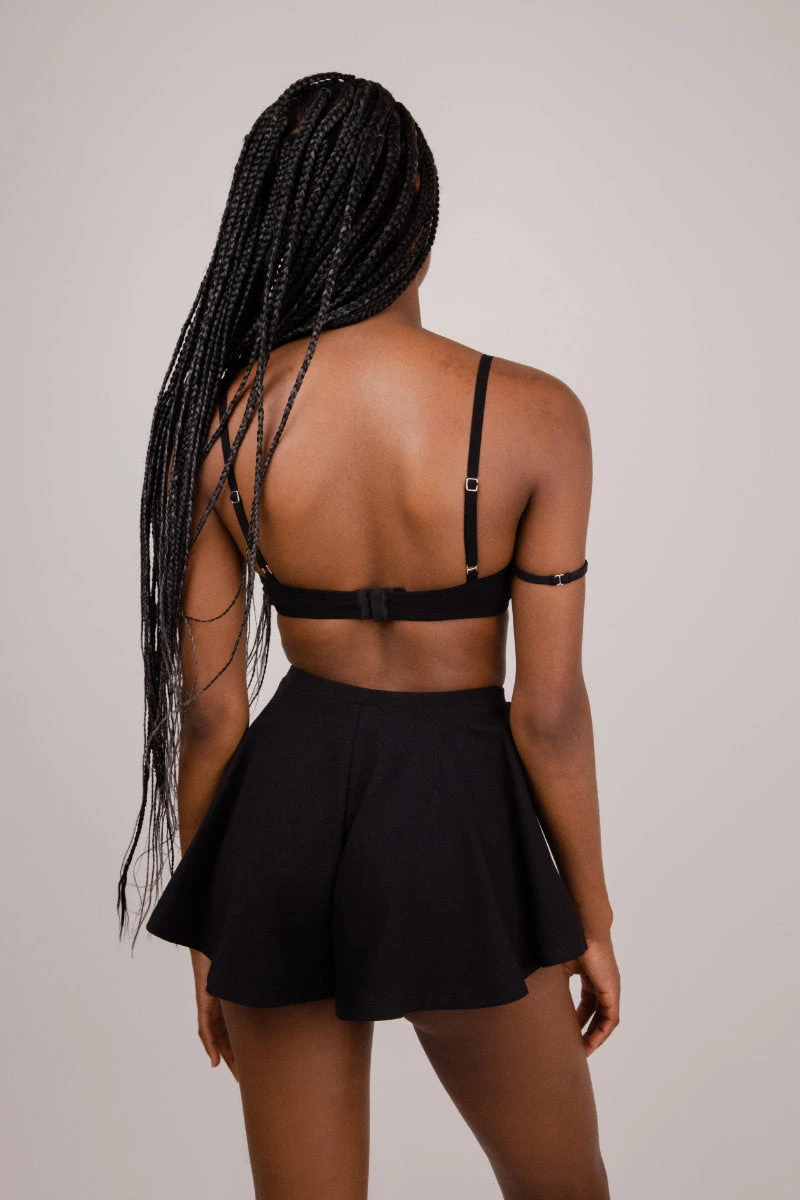 FANNA Wave Shorts - Black 4 FANNA Wave Shorts - Black - Image 2