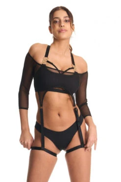 Bandurska Risk Top -Mesh Black 10 Bandurska Risk Top -Mesh Black -Radd Pole Wear Shop risk mesh top 4