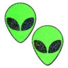 Pastease Alien Nipple Pasties - Glow In The Dark 2 Pastease Alien Nipple Pasties - Glow In The Dark -Radd Pole Wear Shop slice22