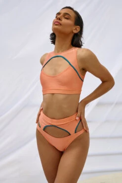 HotCakes Polewear Circe Top - Peach/Teal 10 HotCakes Polewear Circe Top - Peach/Teal -Radd Pole Wear Shop slice2 1c2db291 7fb3 481e 9f08 f2843a8a0320