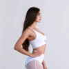 REV ACTIV Pleasure Mesh Shorts - White 1 REV ACTIV Pleasure Mesh Shorts - White -Radd Pole Wear Shop spodenki z siatki biale