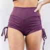 Lunalae High Waist Drawstring Bottoms - Recycled Mulberry 1 Lunalae High Waist Drawstring Bottoms - Recycled Mulberry -Radd Pole Wear Shop w5