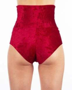Dragonfly Betty High-Waisted Shorts - Velvet Red 8 Dragonfly Betty High-Waisted Shorts - Velvet Red -Radd Pole Wear Shop wgzcsrtqn6.Betty shorts velvet red 3
