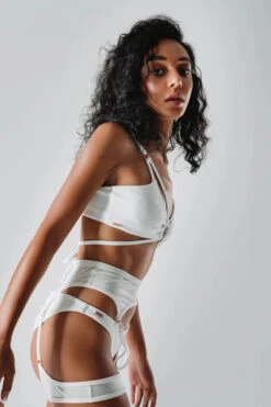 Flole Oriana Shorts And Garter Belt - White 8 Flole Oriana Shorts And Garter Belt - White -Radd Pole Wear Shop white polewear orianaset 3 1176x1800 86a8e0c6 a928 406c 96b3 b5e79cc0c732